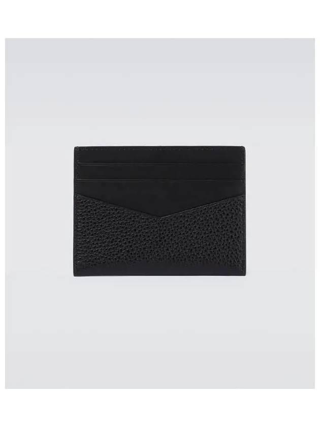 Grained Leather Card Holder Black BK6099K18A - GIVENCHY - BALAAN 2