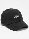 Stock Low Pro Ball Cap Black - STUSSY - BALAAN 9