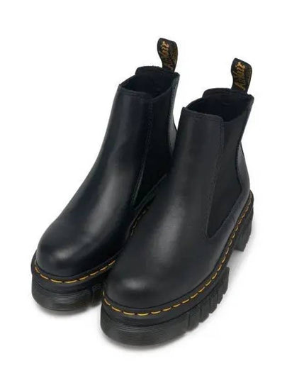 Audrick Nappa Leather Chelsea Boots Black - DR. MARTENS - BALAAN 2