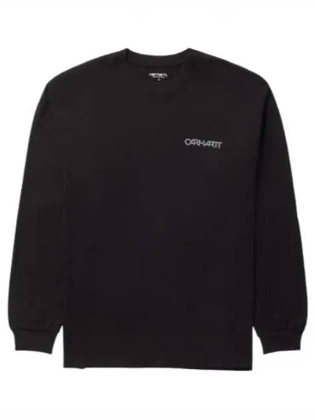 Detroit Standard Long Sleeve T-Shirt Black - CARHARTT WIP - BALAAN 2