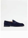 Men's Suede Loafer Blue - TOD'S - BALAAN 2