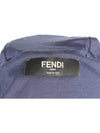 FF logo hooded jacket navy L - FENDI - BALAAN 7