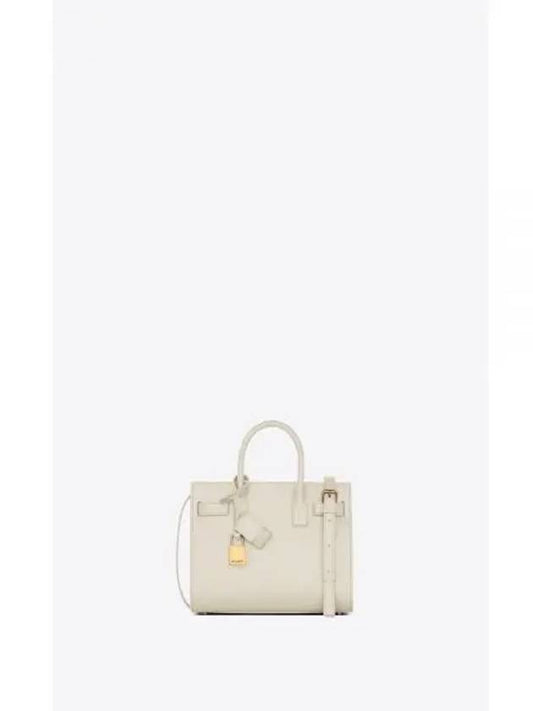 Women's Sac De Jour Tote Bag Cream - SAINT LAURENT - BALAAN 2