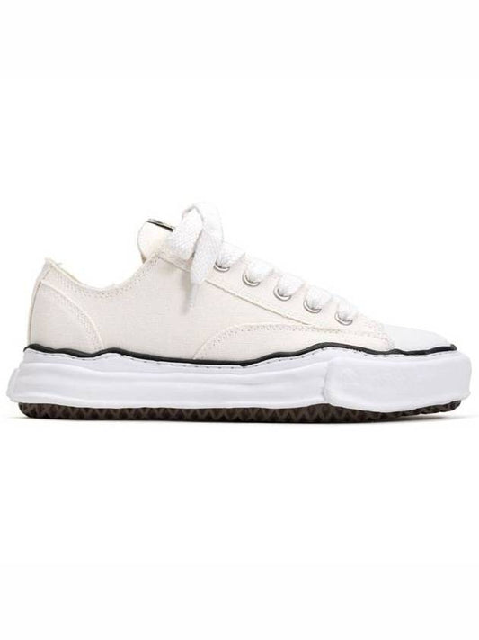 Peterson OG Sole Canvas Low Sneakers White - MAISON MIHARA YASUHIRO - BALAAN 1