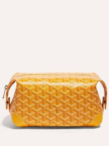 Bowling 25 Toiletry Pouch Bag Yellow - GOYARD - BALAAN 1