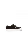 Terra Vulca Suede Low Top Sneakers Black - LOEWE - BALAAN 2