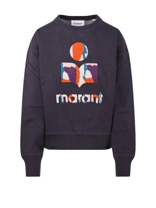 Mobily Logo Sweatshirt Fade Night - ISABEL MARANT - BALAAN 1