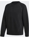 Y3 Back Logo Classic Winter Crew Neck Knit Dark Gray Men s GK4564 - Y-3 - BALAAN 3