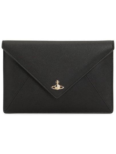 Envelope Clutch Black - VIVIENNE WESTWOOD - BALAAN 2