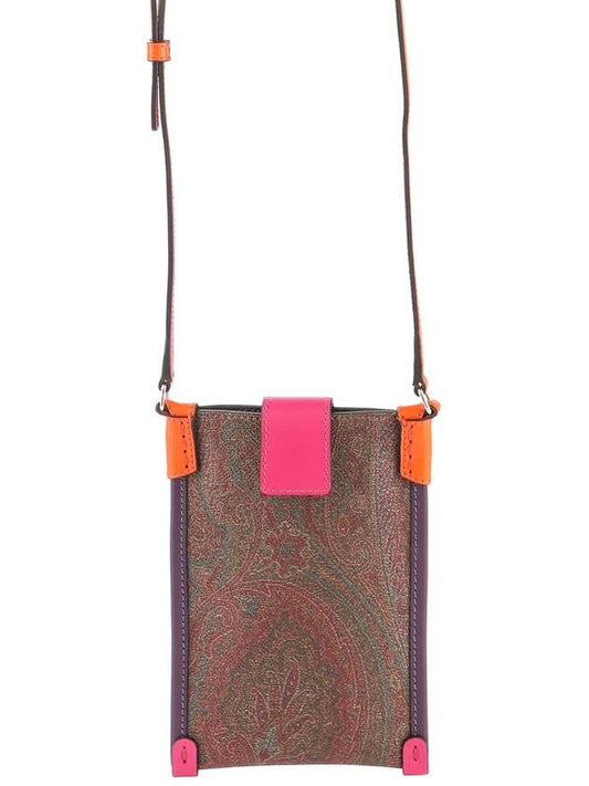 Paisley Cross Bag Brown - ETRO - BALAAN 2