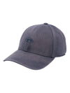 C Run Wash Logo Ball Cap Navy - DIESEL - BALAAN 1