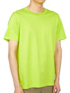 Shadow Back Graphic Print Short Sleeve T-Shirt Green - STONE ISLAND - BALAAN 5