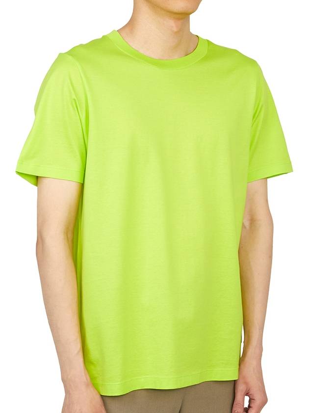 Shadow Back Graphic Print Short Sleeve T-Shirt Green - STONE ISLAND - BALAAN 5