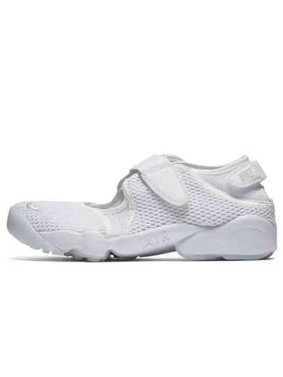 Air Rift Breathe Low Top Sneakers White Pure Platinum - NIKE - BALAAN 2