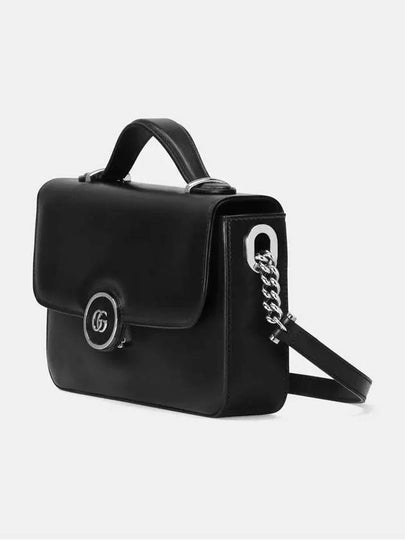 Petite GG Mini Shoulder Bag Black - GUCCI - BALAAN 4