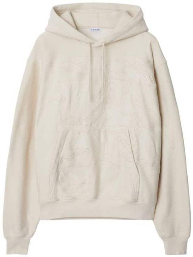 EKD Appliqué Cotton Blend Hooded Tundra - BURBERRY - BALAAN 2