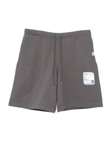 I12SP504 DKGRAY French Terry Easy Shorts - MIHARA YASUHIRO - BALAAN 1