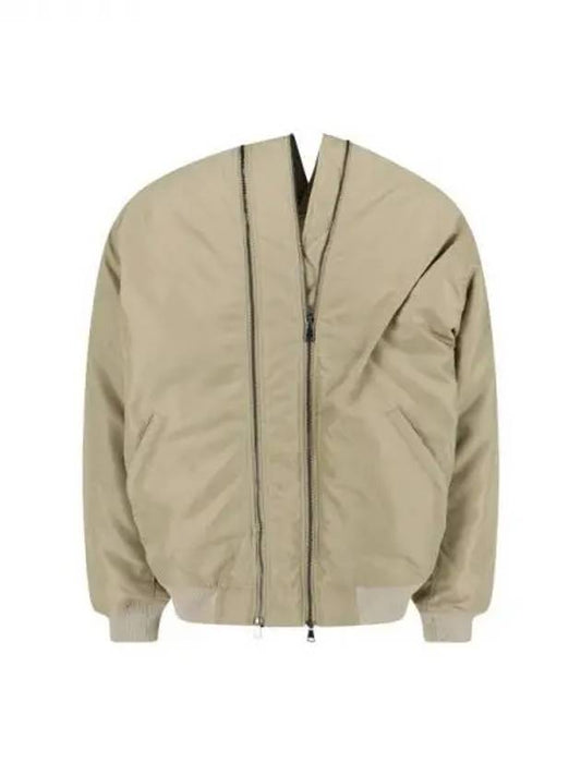 Y PROJECT Double zipper decoration nylon bomber jacket - Y/PROJECT - BALAAN 1