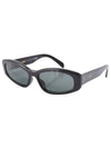 Eyewear Rectangular S252 Sunglasses Black - CELINE - BALAAN 2