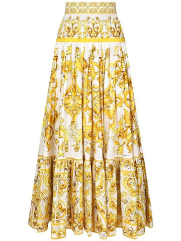 Dolce & Gabbana Skirts Yellow - DOLCE&GABBANA - BALAAN 1