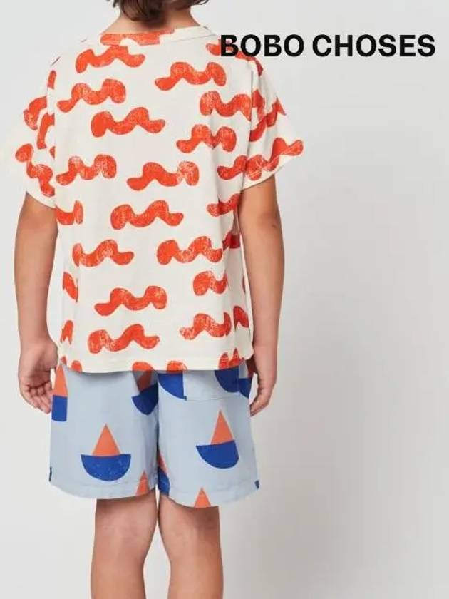 Kids Boat Woven Shorts 123AC079 400 - BOBO CHOSES - BALAAN 7