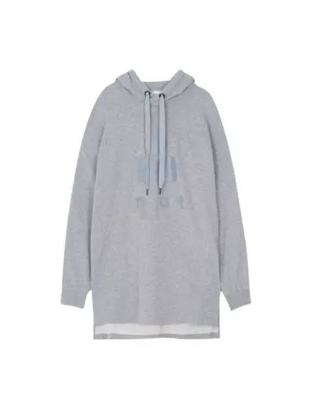 Shannon Logo Hoodie Grey - ISABEL MARANT - BALAAN 2