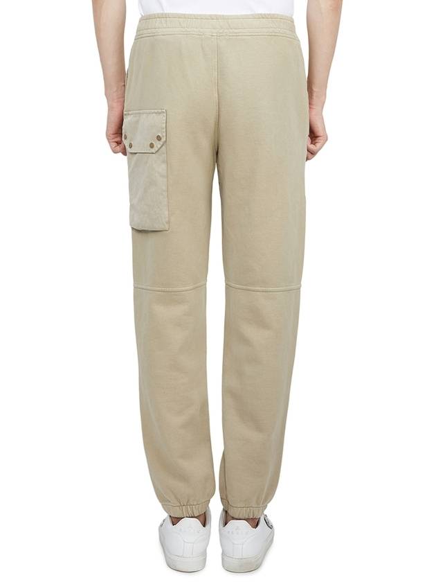 Pantalone Felpa Cotton Track Pants Light Beige - TEN C - BALAAN 5