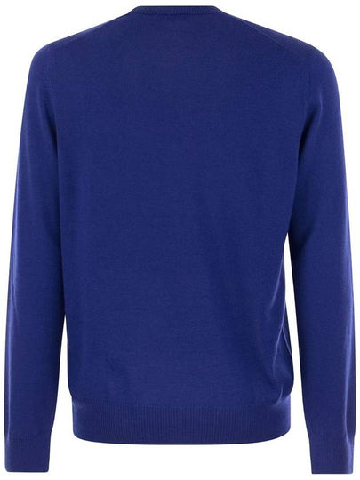 Wool crew-neck pullover - FAY - BALAAN 2