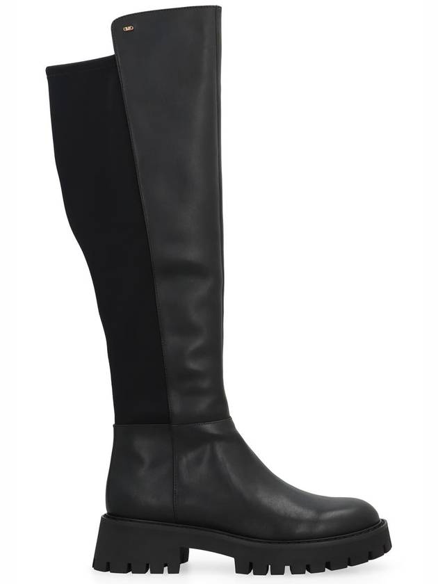 Asher leather long boots black - MICHAEL KORS - BALAAN 2