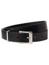 ILIYAH CE118BHA A4A01J BKSI Elijah leather belt - ISABEL MARANT - BALAAN 2