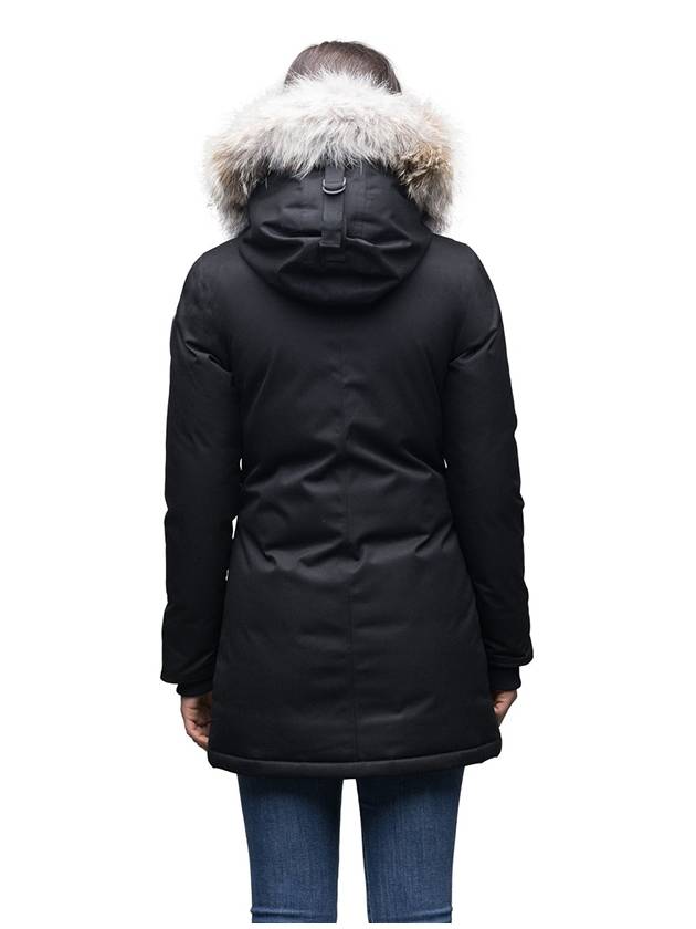 Carla Classic Down Parka Black - NOBIS - BALAAN 5