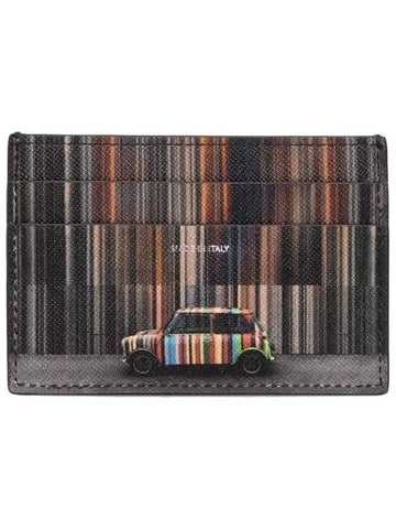 Mini Stripe Card Wallet M1A 4768 NMISTR 79 - PAUL SMITH - BALAAN 1