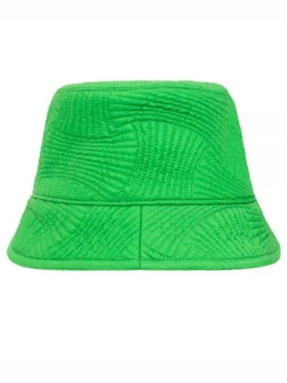 Intrecciato Pattern Quilted Bucket Hat Parakeet - BOTTEGA VENETA - BALAAN 2