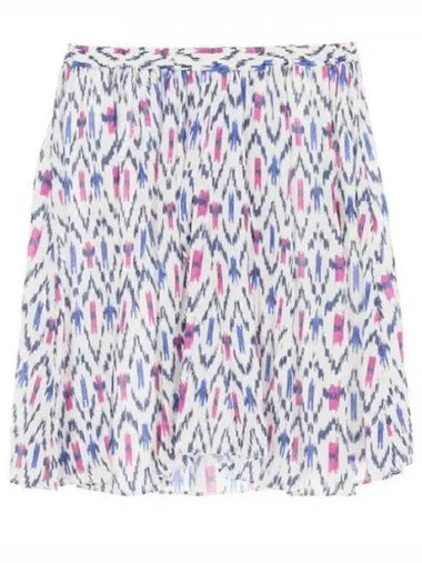 ASSIA JU1393 22P029E 23EC Silk Flare Skirt 678070 - ISABEL MARANT - BALAAN 1