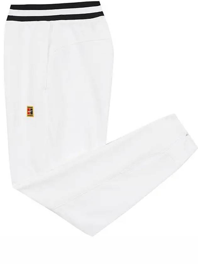 Court Dri Fit Heritage Tennis Track Pants White - NIKE - BALAAN 3