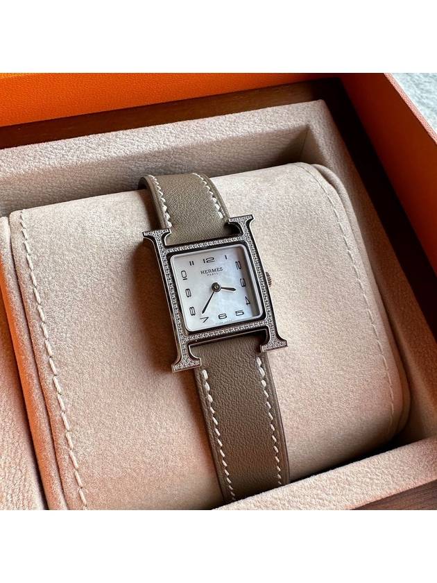 Heure H Small Model 21MM Watch Etope - HERMES - BALAAN 3