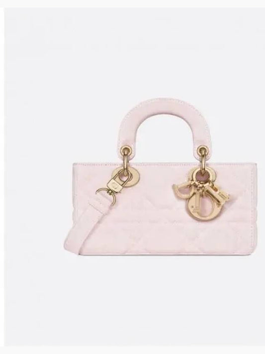 Lady D-Joy Macrocanage Small Shoulder Bag Pink - DIOR - BALAAN 1