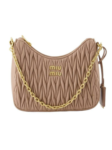 Matelasse Nappa Leather Shoulder Bag Cameo - MIU MIU - BALAAN 1