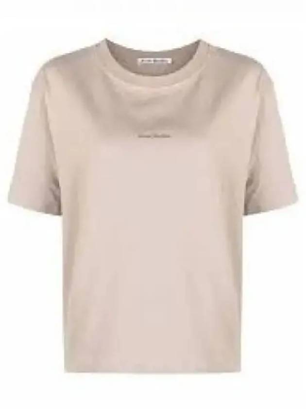 Logo Crew Neck Short Sleeve T-Shirt Titanium Grey - ACNE STUDIOS - BALAAN 2