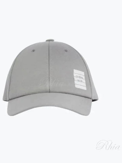 Classic Logo Patch Ball Cap Grey - THOM BROWNE - BALAAN 2