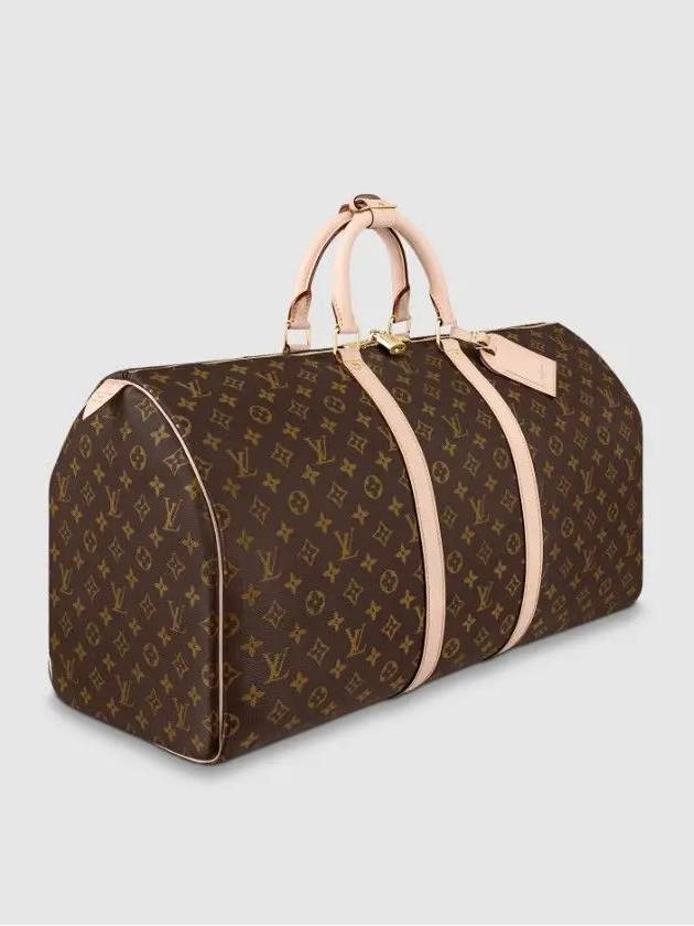 Keepall 55 Duffel Bag Brown - LOUIS VUITTON - BALAAN 3