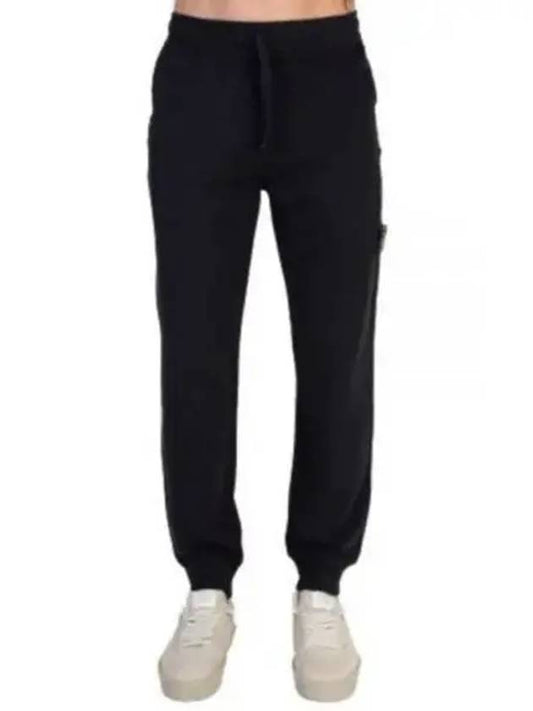 Compass Badge Cotton Track Pants Navy - STONE ISLAND - BALAAN 2