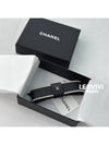 CC logo ribbon pearl pearl leather leather hairpin hair accessory black AA9134 - CHANEL - BALAAN 8