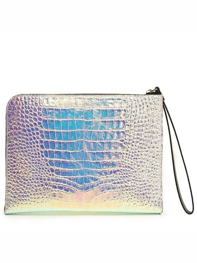 Multicolor logo leather clutch EBU0016 - GIUSEPPE ZANOTTI - BALAAN 5