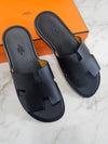 Izmir Sandal Calfskin & Noir - HERMES - BALAAN 2