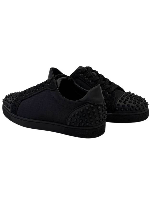 Spike Low Top Sneakers Black - CHRISTIAN LOUBOUTIN - BALAAN 4