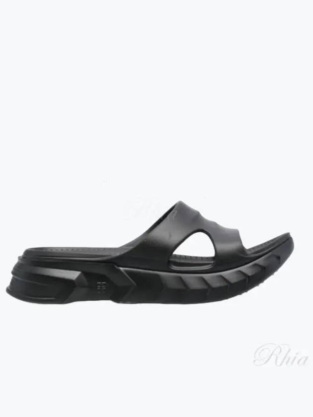 BH301AH0UX MARSHMALLOW SLIDER SANDAL IN RUBBER Men s Slipper Shoes CW - GIVENCHY - BALAAN 1