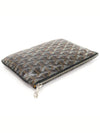 APMSENAT2 PM Black Goyadin Canvas Senna Clutch - GOYARD - BALAAN 3