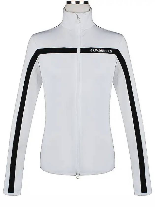 Janice Full Zip-up Jacket White - J.LINDEBERG - BALAAN 2