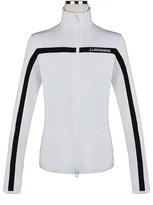 Janice Full Zip-up Jacket White - J.LINDEBERG - BALAAN 2